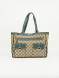 GUCCI MONOGRAM SHOULDER BAG