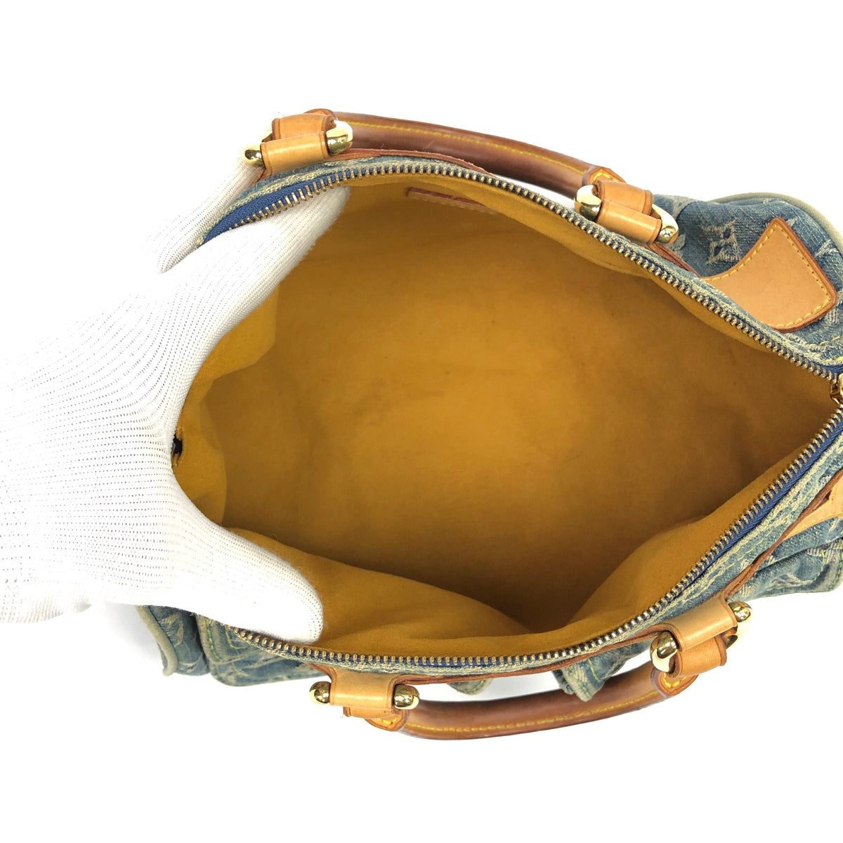 LOUIS VUITTON NEO SPEEDY DENIM BAG