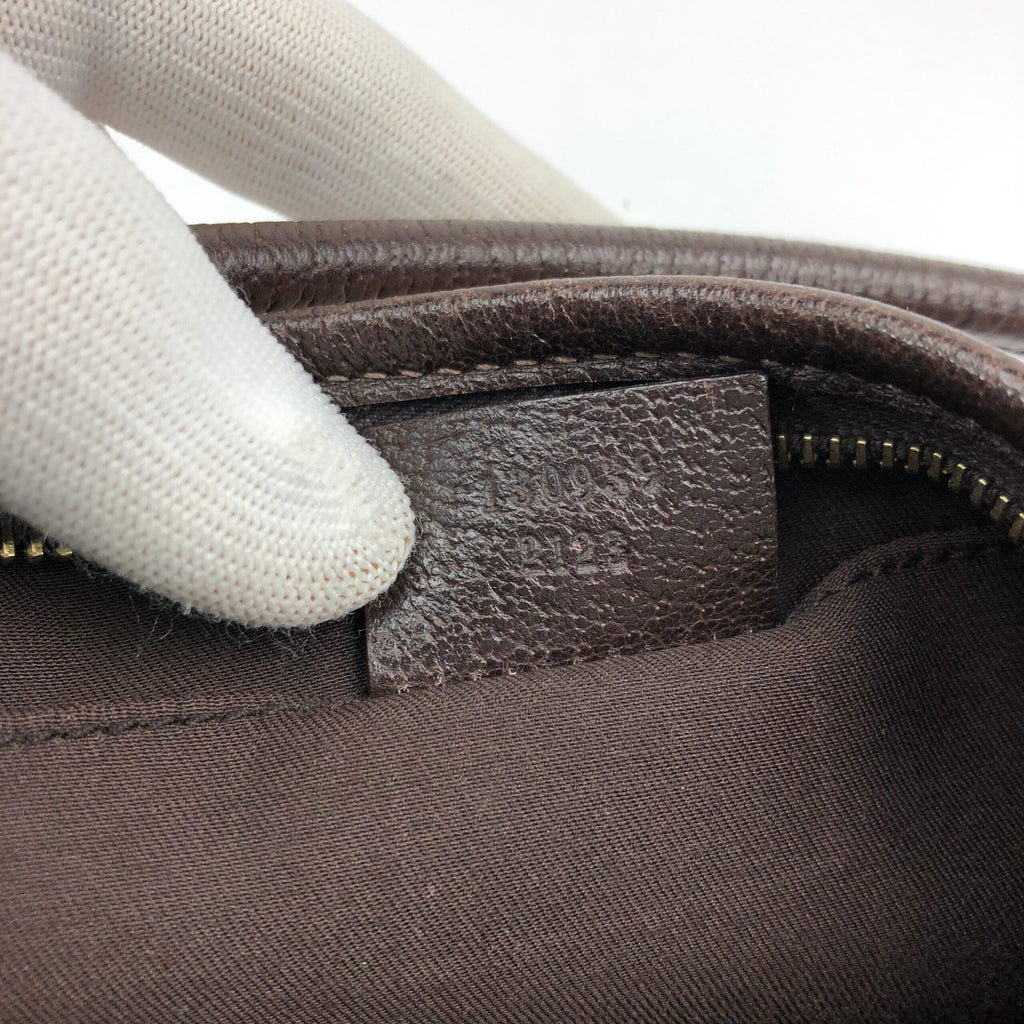 GUCCI MONOGRAM SHOULDER BAG