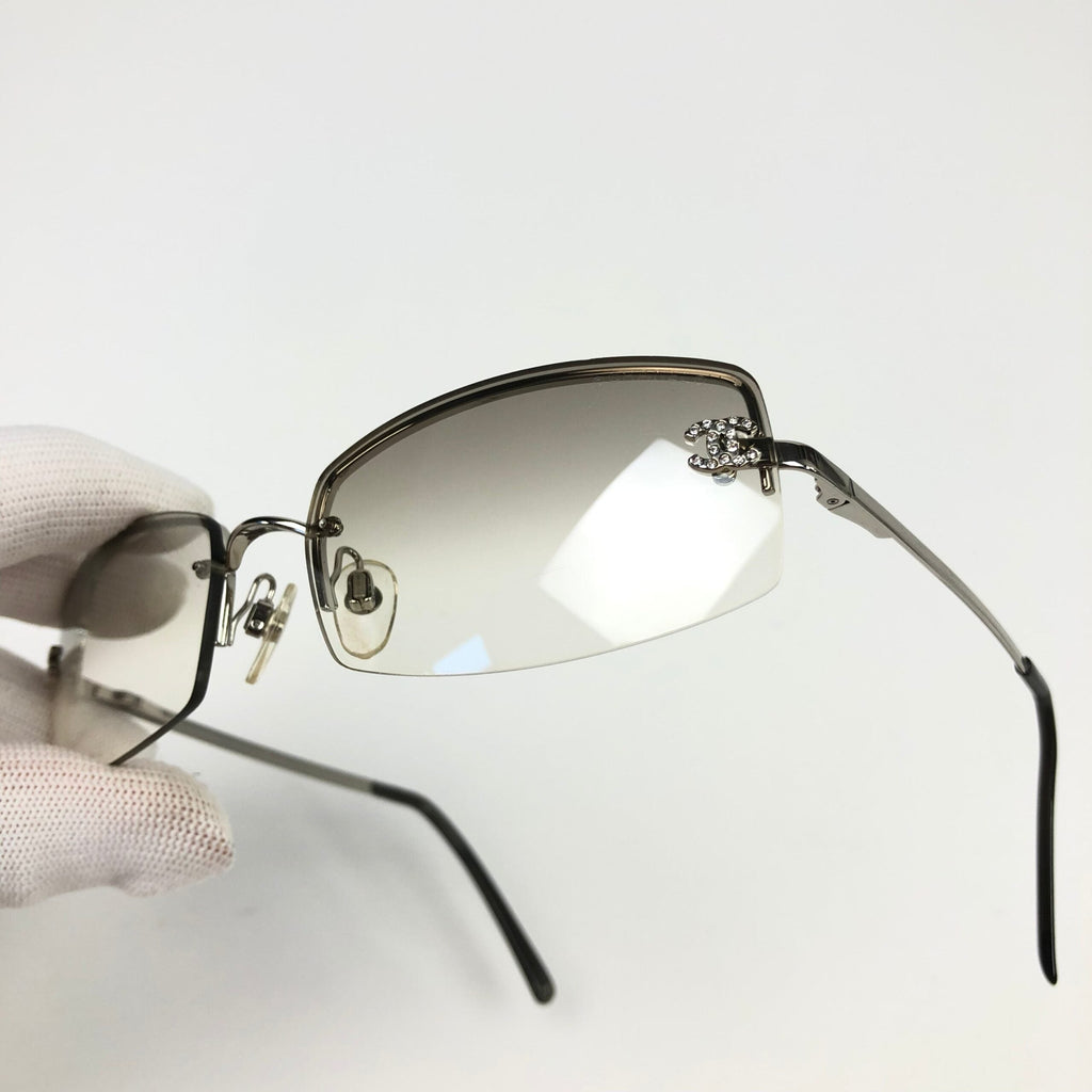 CHANEL RIMLESS SUNGLASSES
