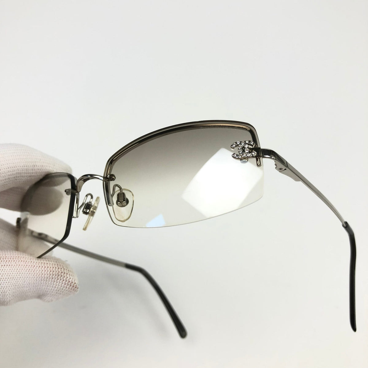 CHANEL RIMLESS SUNGLASSES