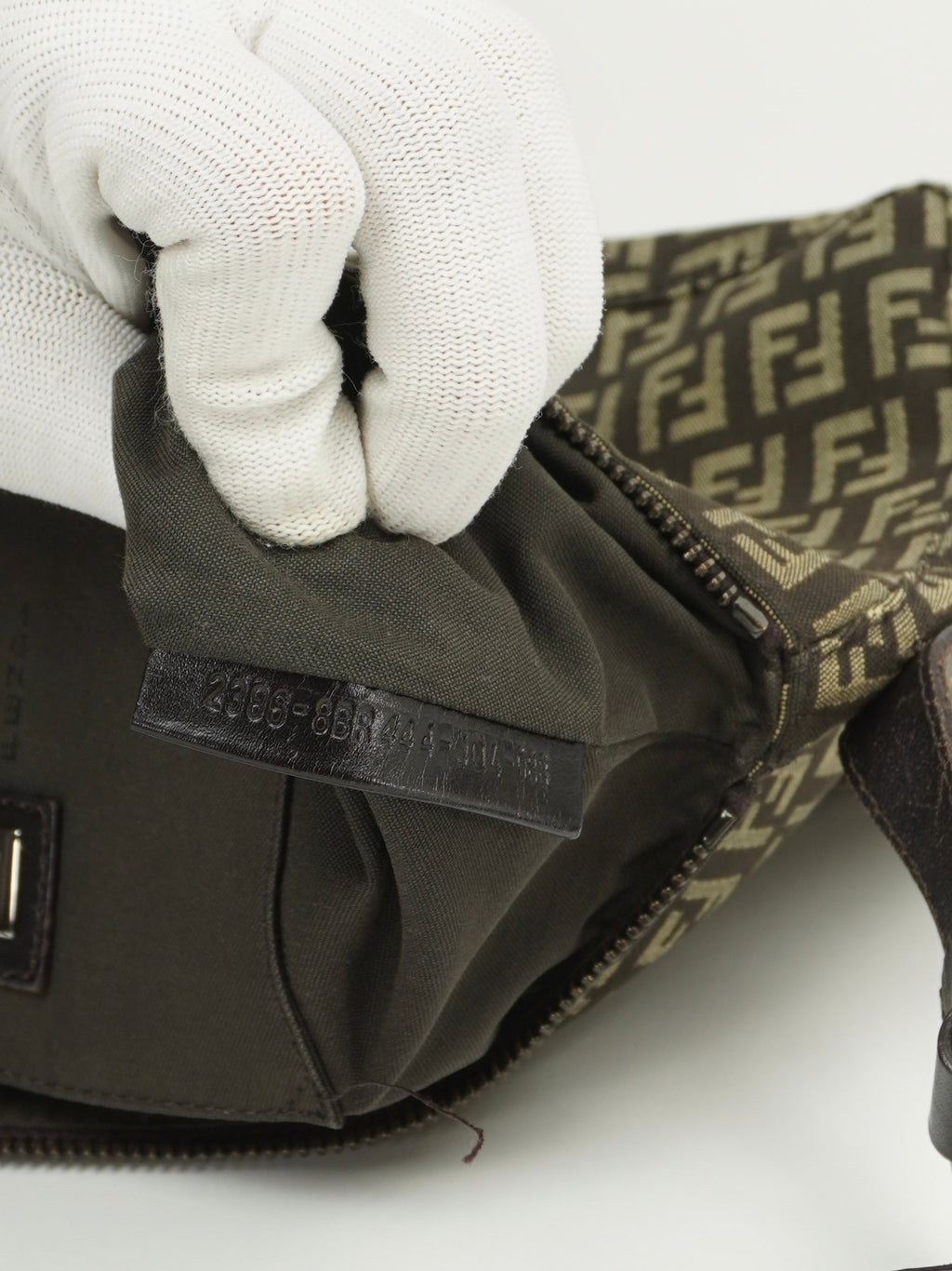 FENDI ZUCCA SHOULDER BAG