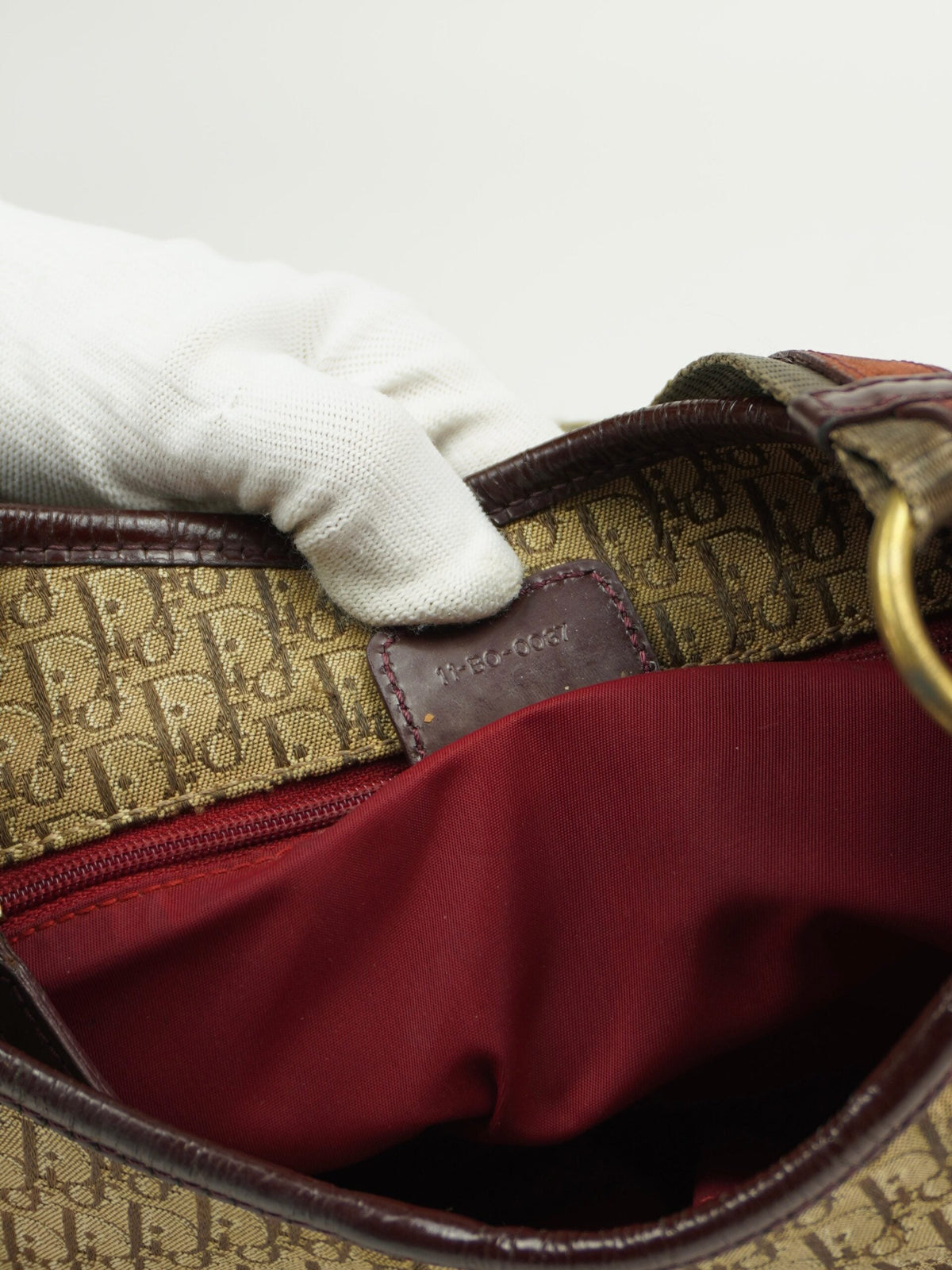 CHRISTIAN DIOR MONOGRAM SHOULDER BAG
