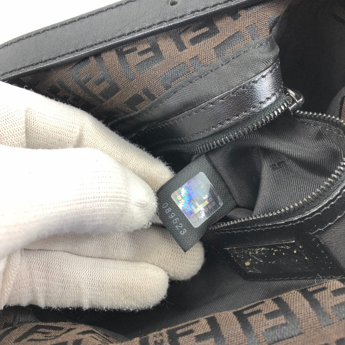 FENDI ZUCCA BAGUETTE BAG