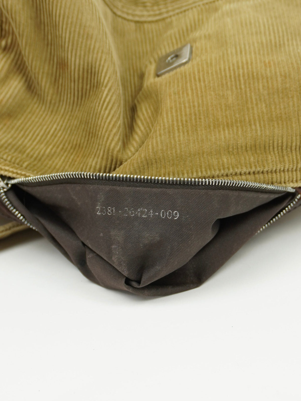 FENDI CORDUROY BAGUETTE