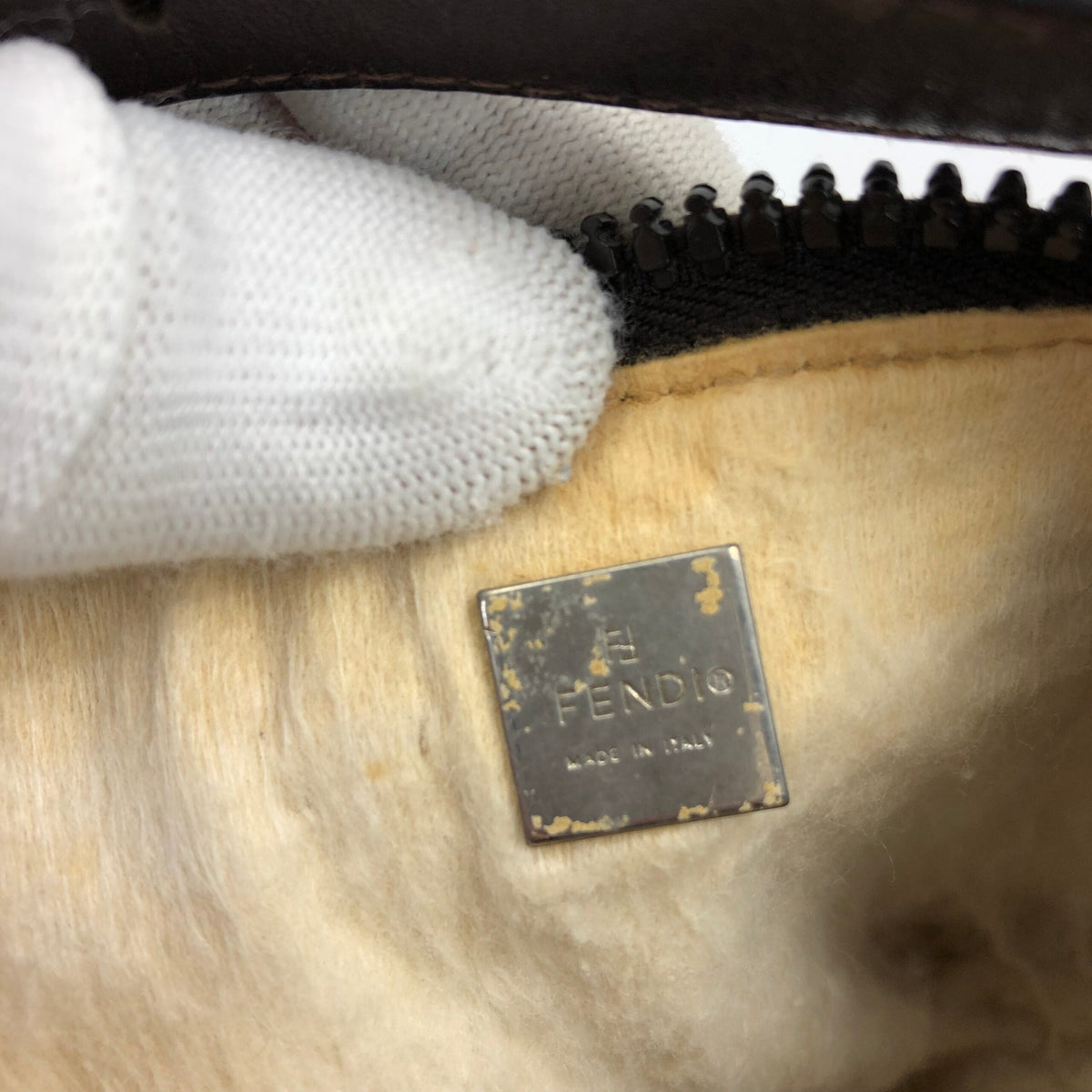 FENDI MONOGRAM CLUTCH BAG