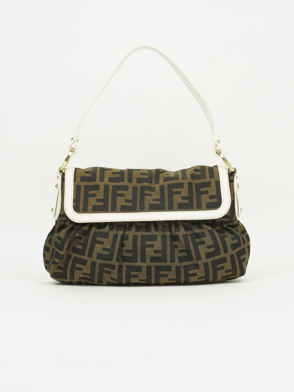 FENDI ZUCCA SHOULDER BAG