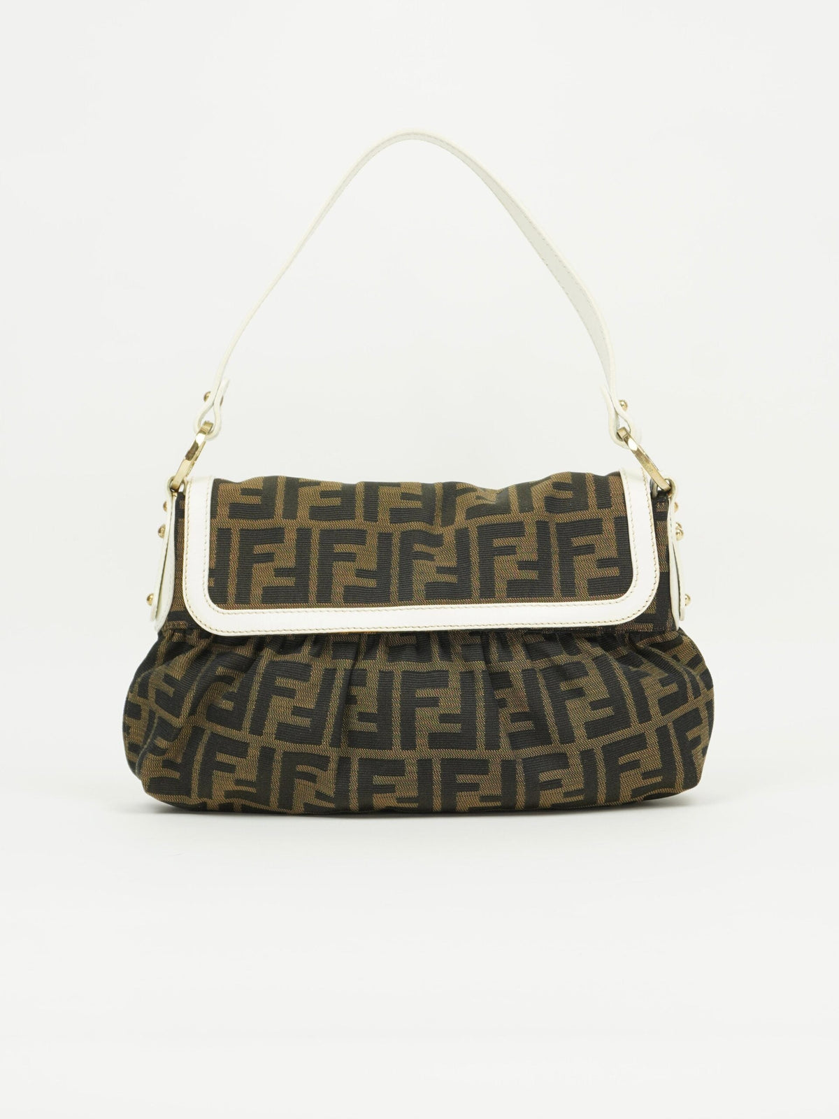 FENDI ZUCCA SHOULDER BAG