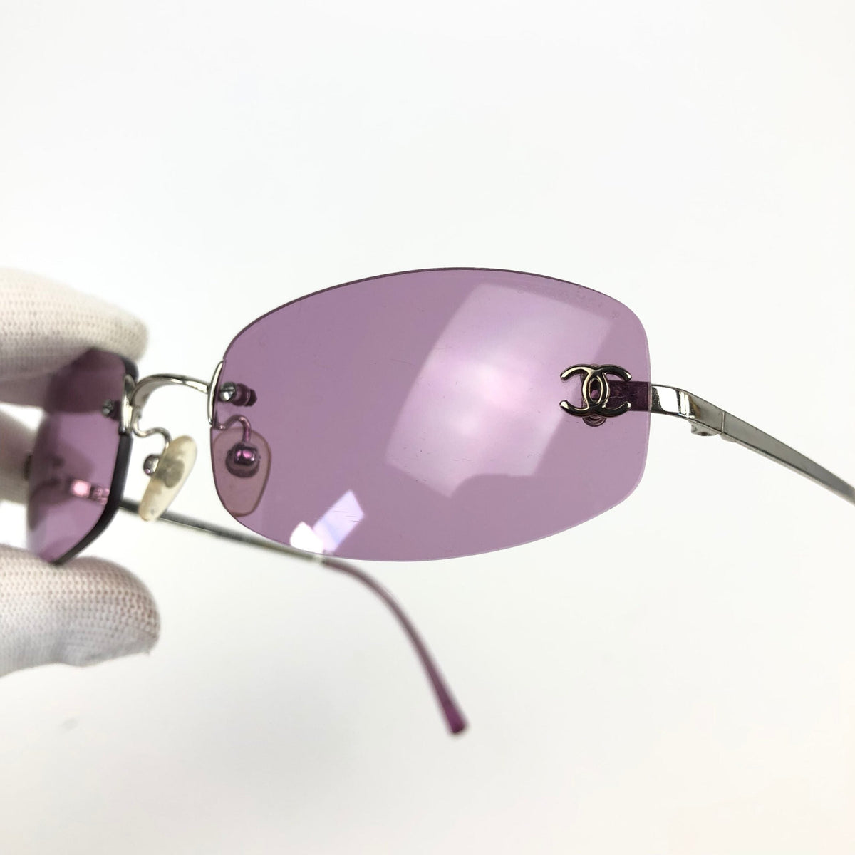 CHANEL RIMLESS SUNGLASSES