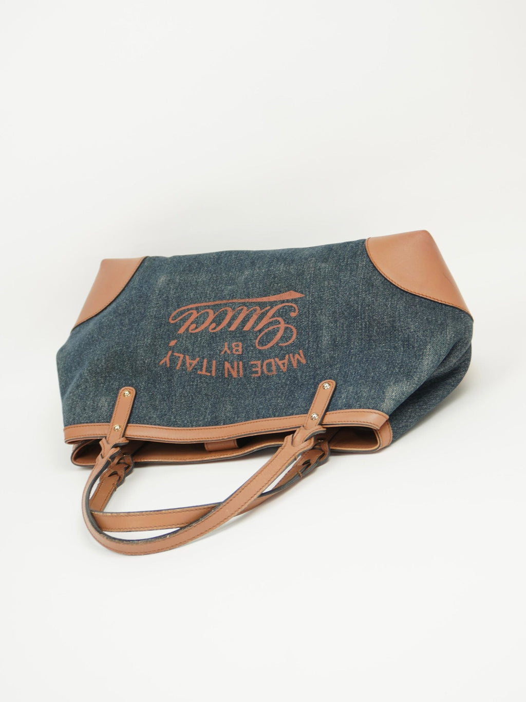 GUCCI DENIM HANDBAG