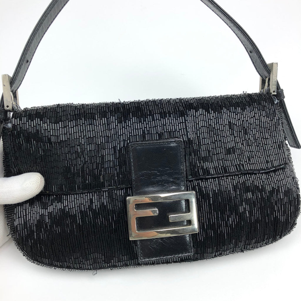 FENDI BEADED BAGUETTE BAG