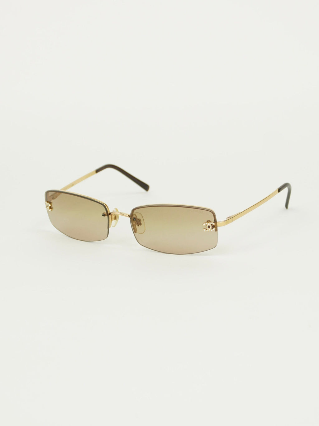 CHANEL RHINESTONE SUNGLASSES