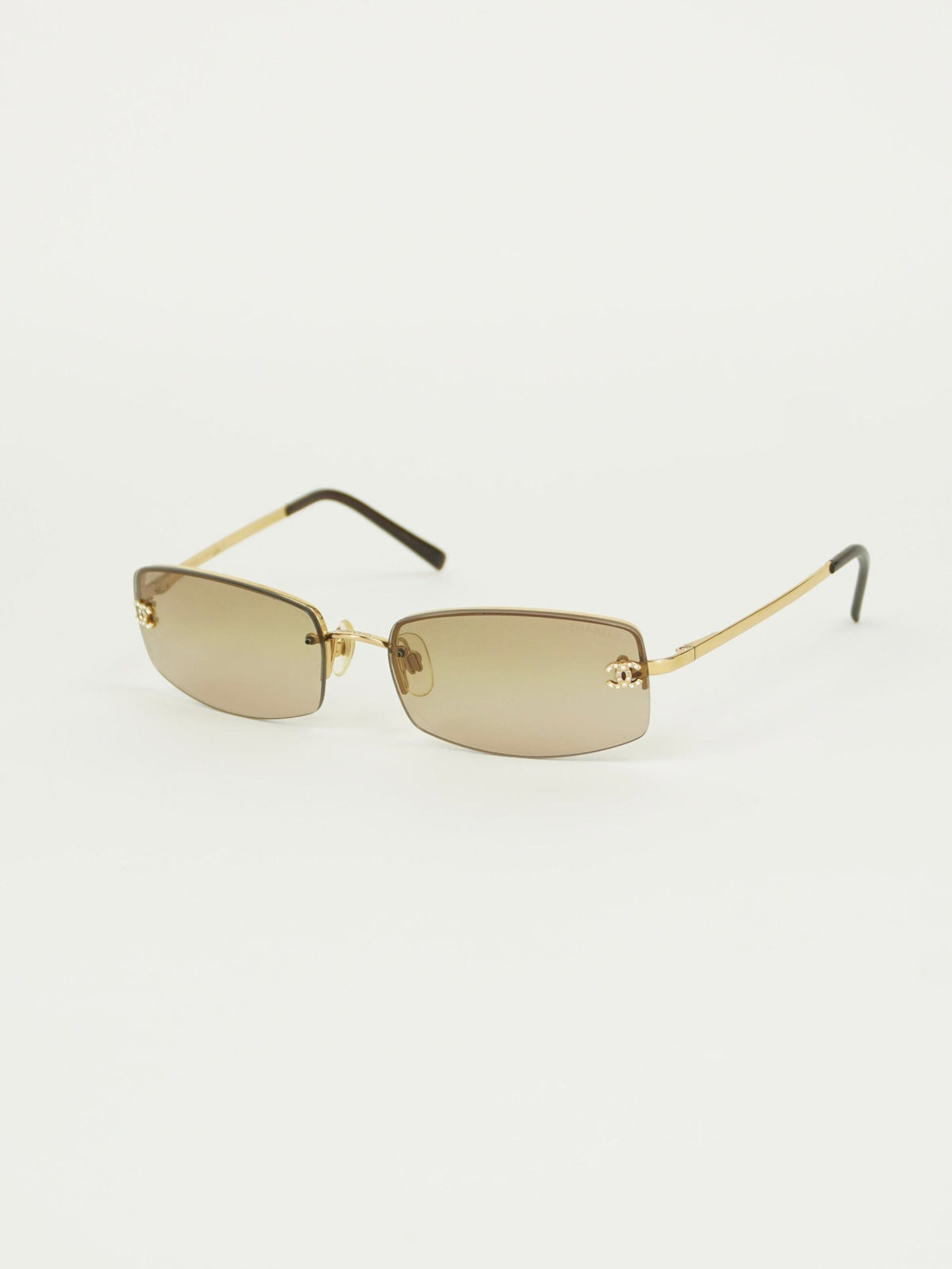 CHANEL RHINESTONE SUNGLASSES