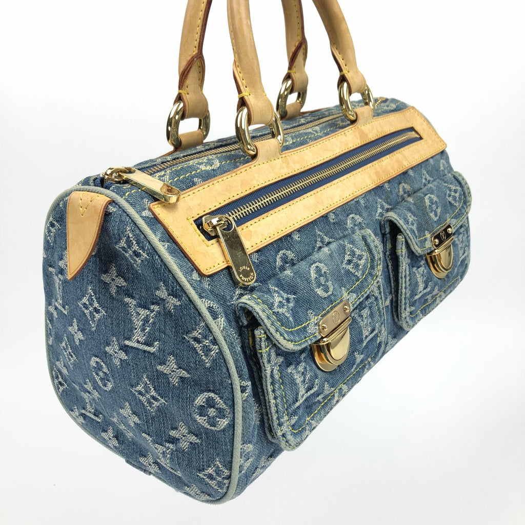 LOUIS VUITTON DENIM NEO SPEEDY BAG