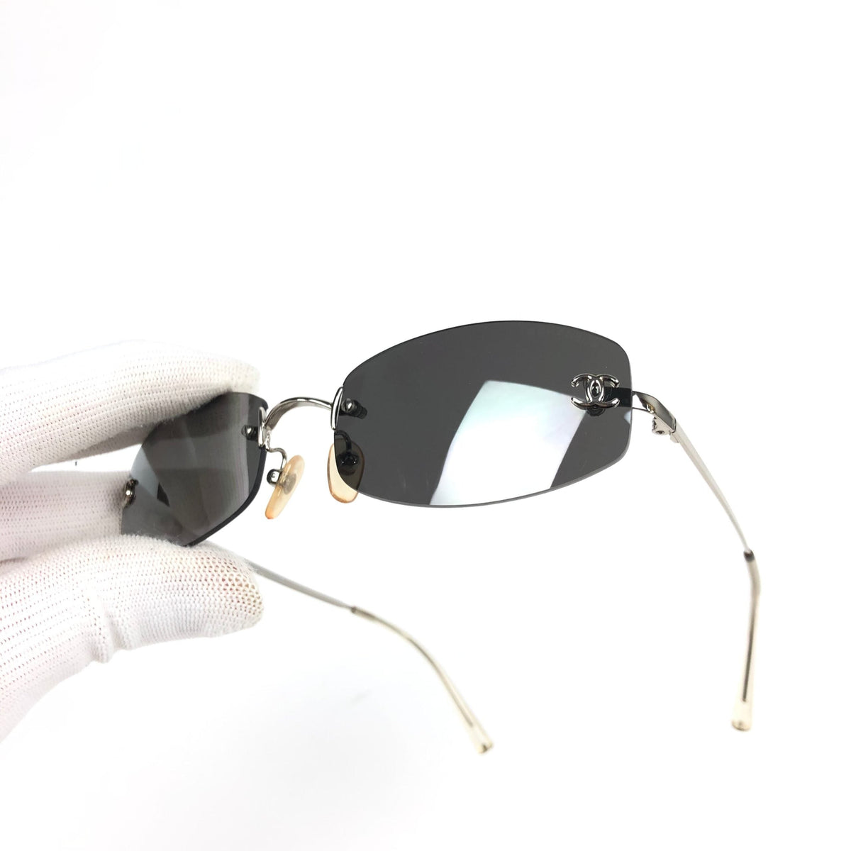 CHANEL RIMLESS SUNGLASSES