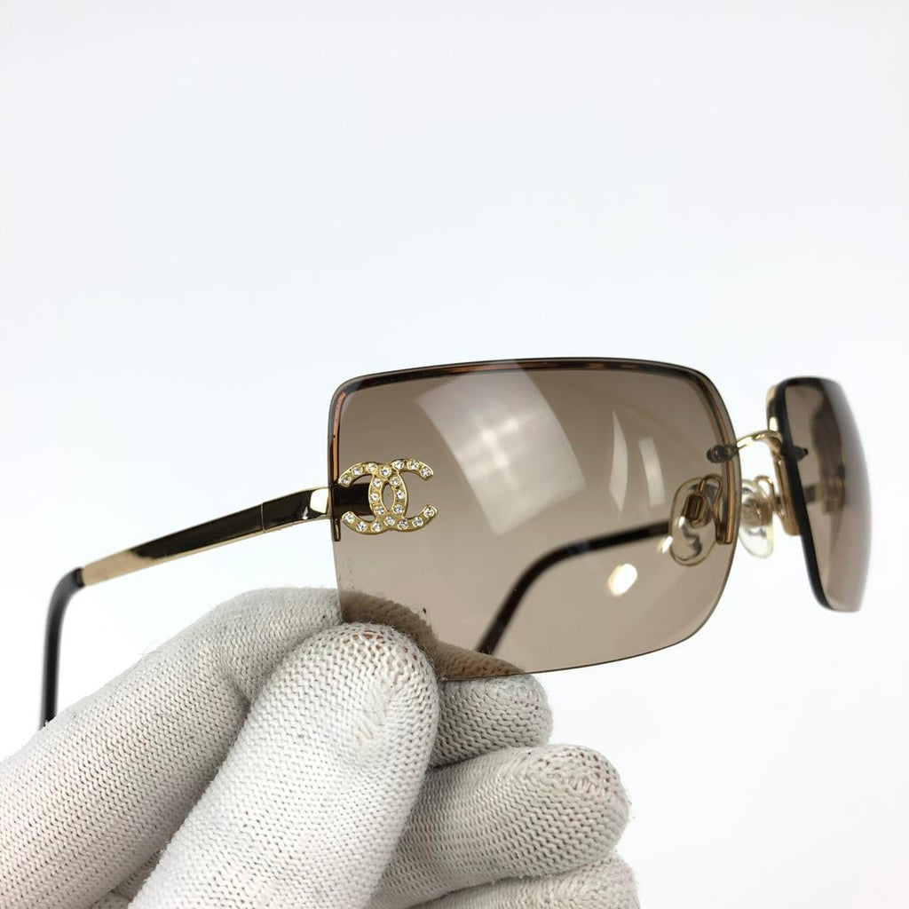 CHANEL RIMLESS SUNGLASSES