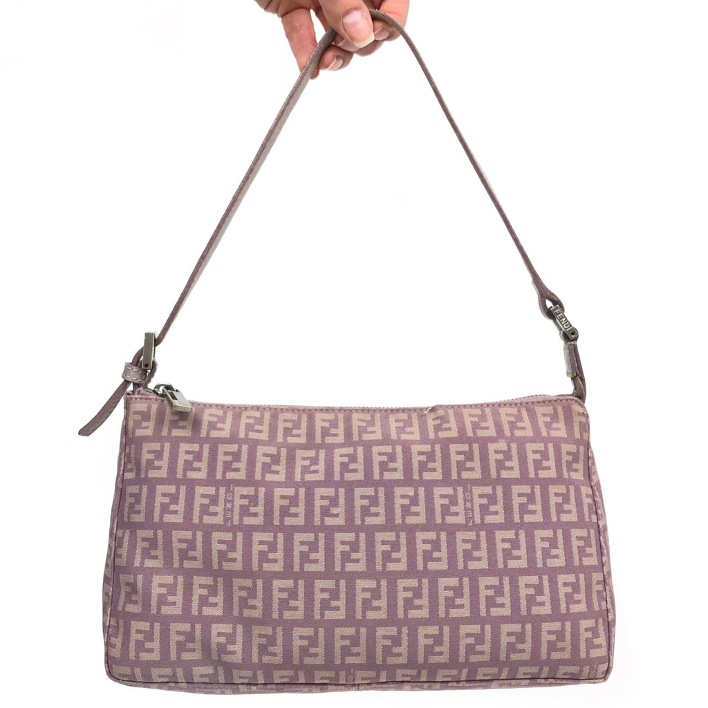 FENDI ZUCCA SHOULDER BAG
