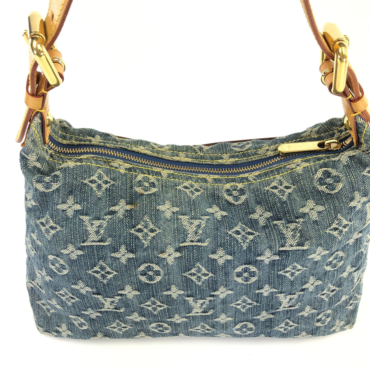 LOUIS VUITTON BAGGY PM DENIM SHOULDER BAG
