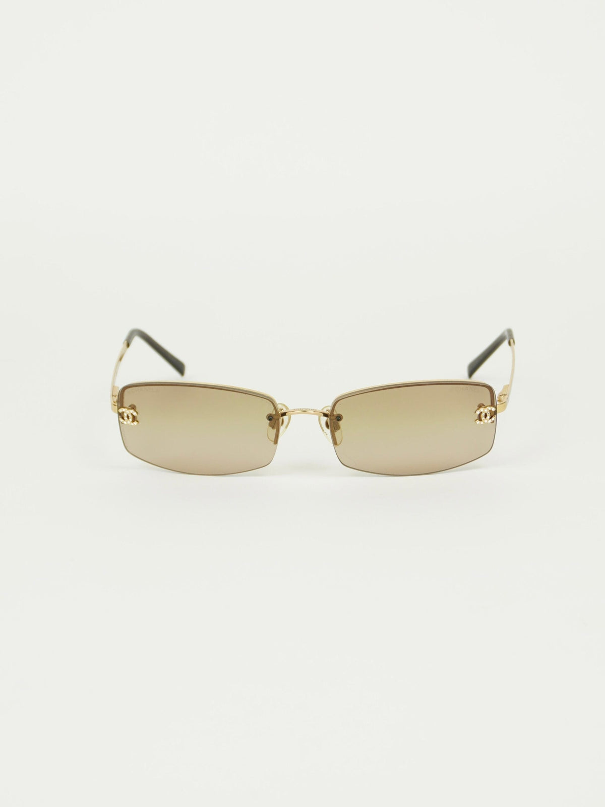 CHANEL RHINESTONE SUNGLASSES