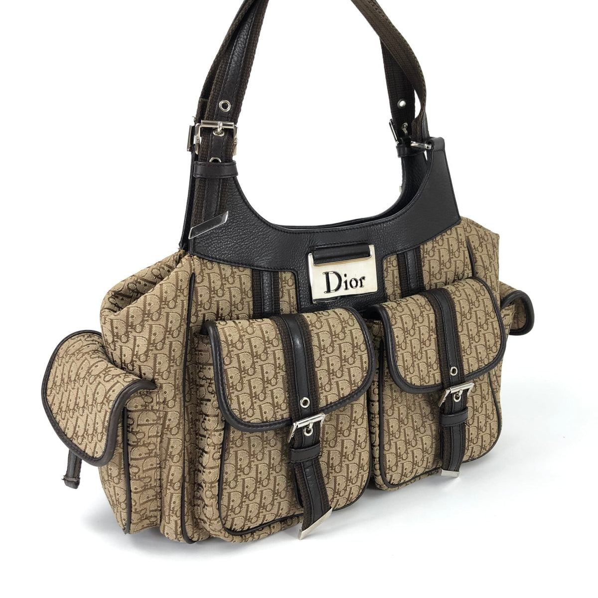 CHRISTIAN DIOR MONOGRAM SHOULDER BAG