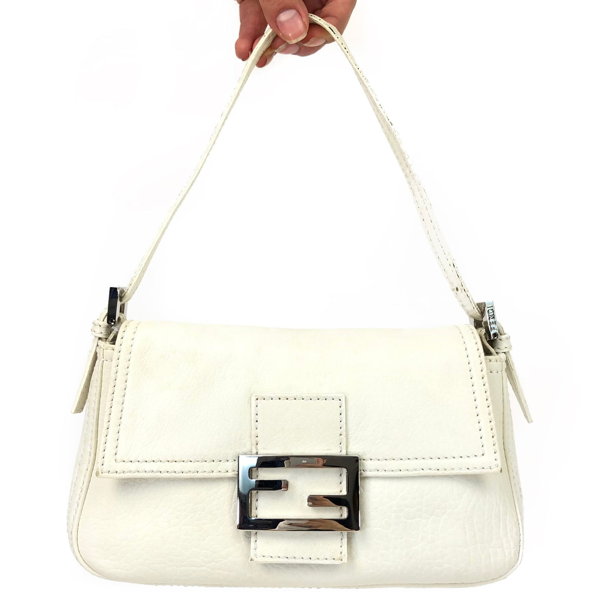 FENDI LEATHER BAGUETTE BAG