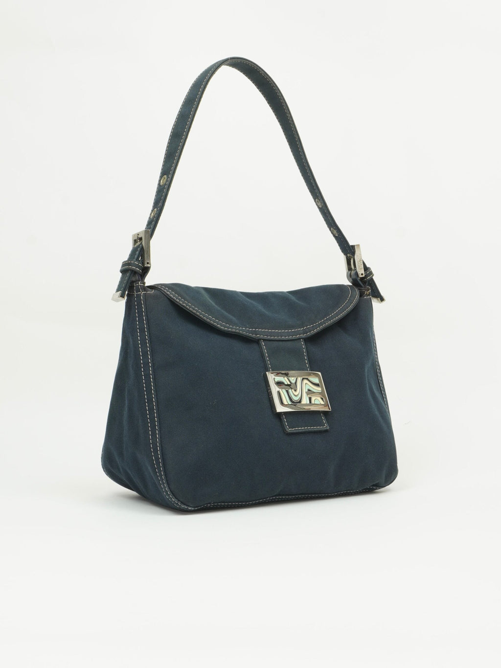 FENDI BAGUETTE WITH MARBLE BUCKLE