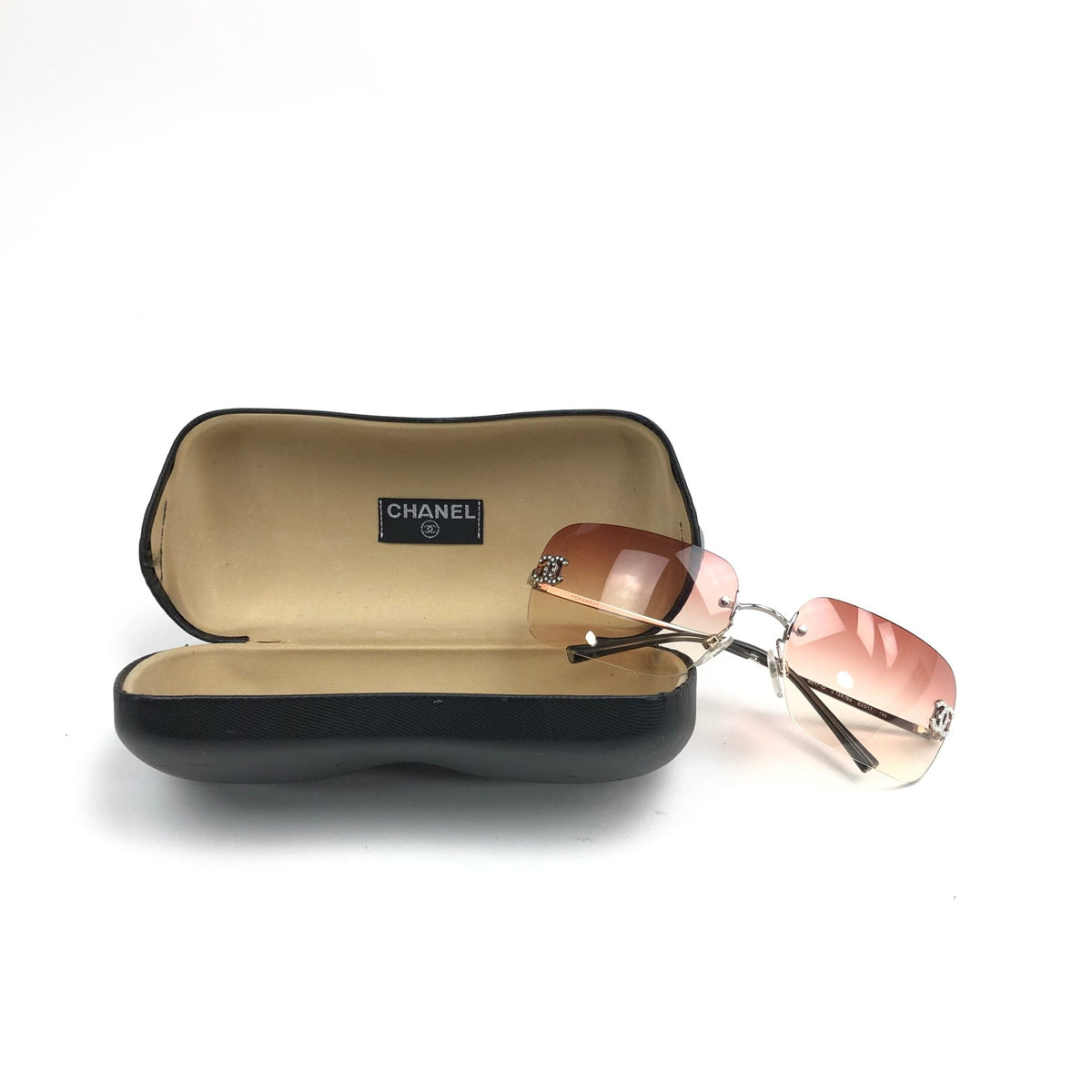 CHANEL RIMLESS SUNGLASSES