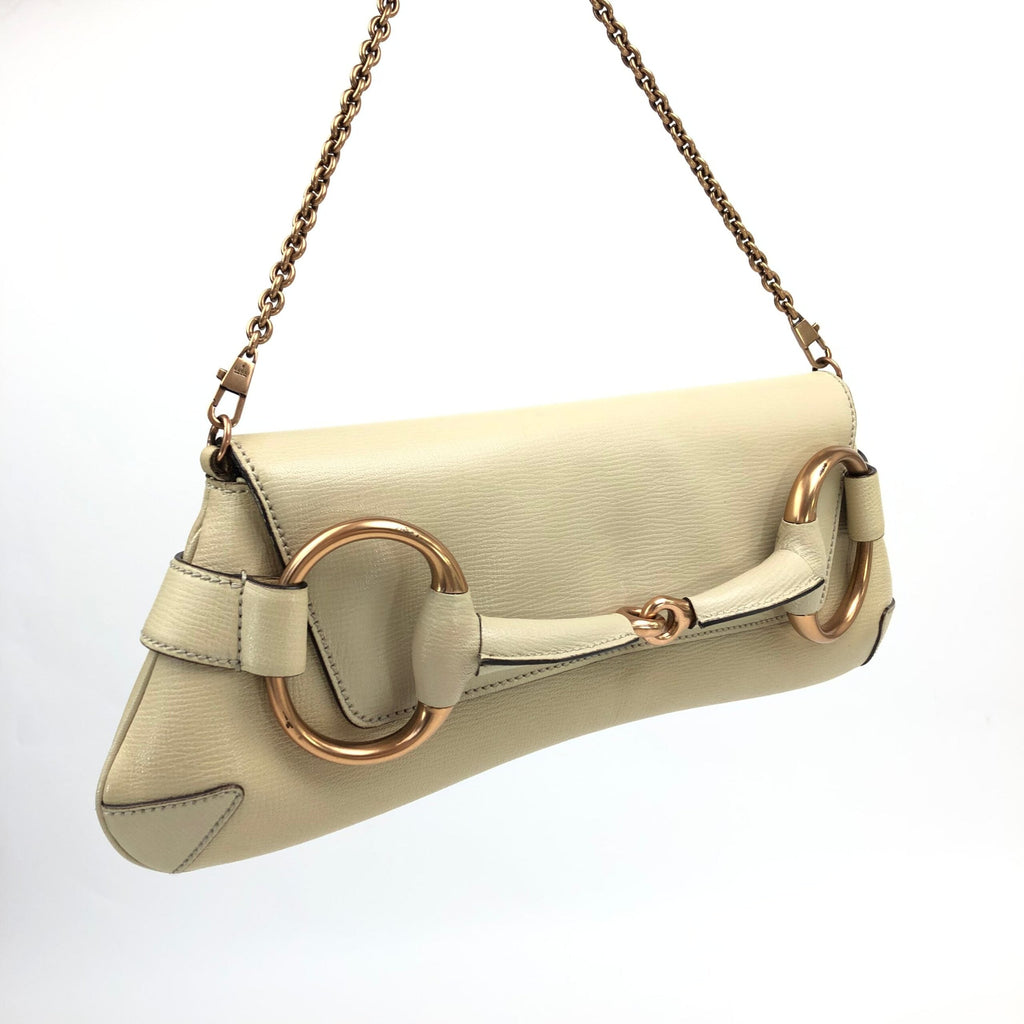 GUCCI HORSEBIT TOM FORD CHAIN LEATHER SHOULDER BAG