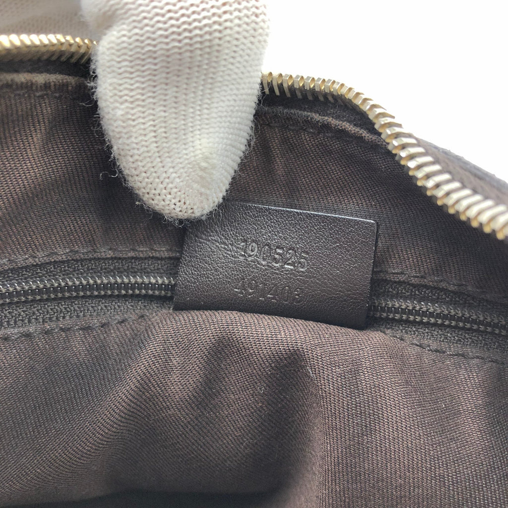GUCCI ABBEY MONOGRAM SHOULDER BAG