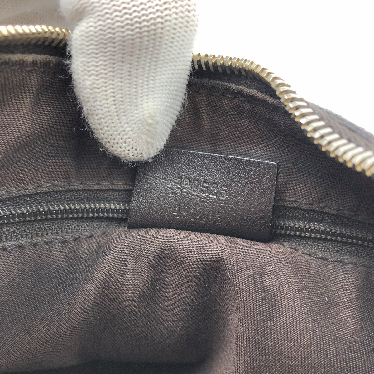 GUCCI ABBEY MONOGRAM SHOULDER BAG