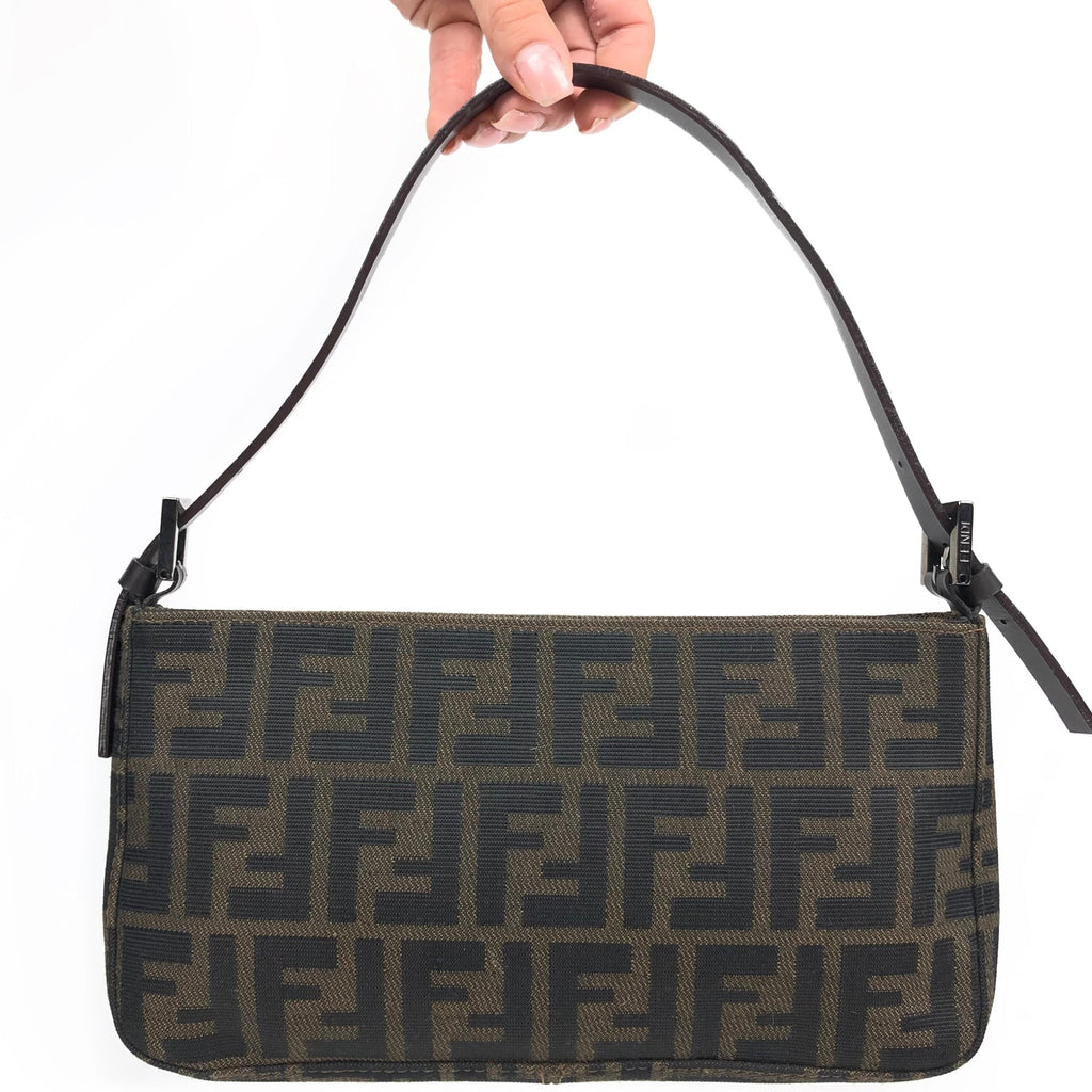 FENDI ZUCCA SHOULDER BAG