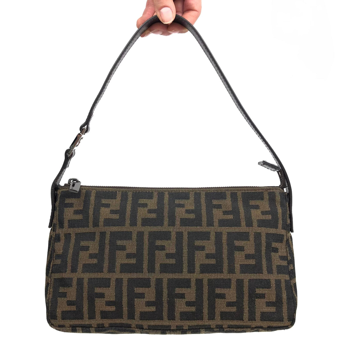FENDI ZUCCA SHOULDER BAG