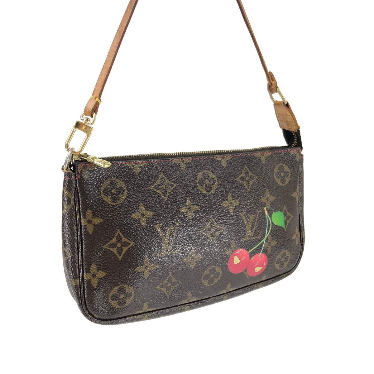 LOUIS VUITTON CHERRY POCHETTE BAG