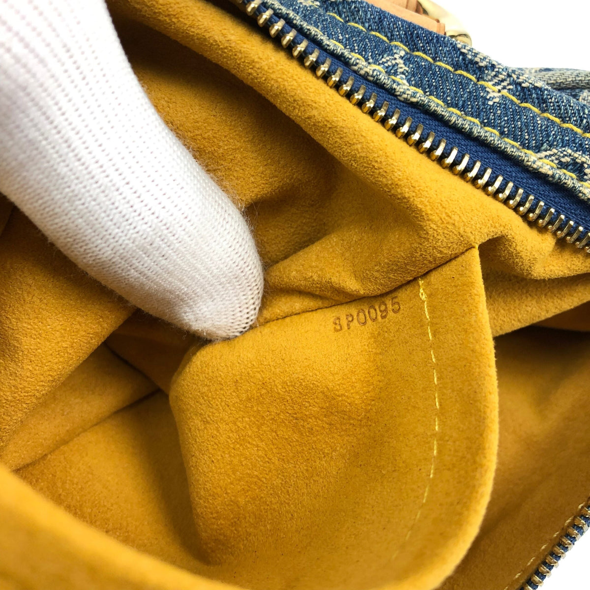 LOUIS VUITTON NEO SPEEDY DENIM BAG