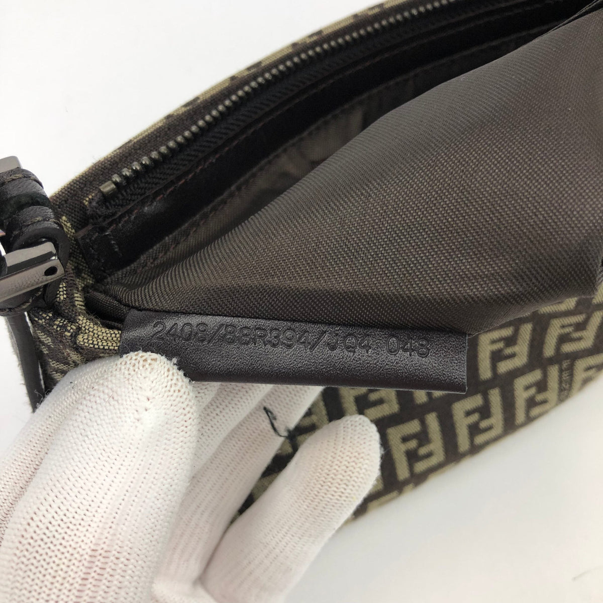 FENDI ZUCCA SHOULDER BAG