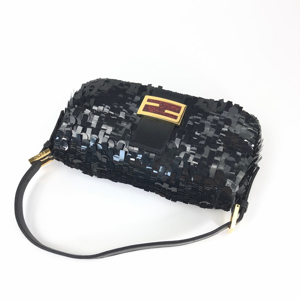 FENDI BEADED BAGUETTE BAG