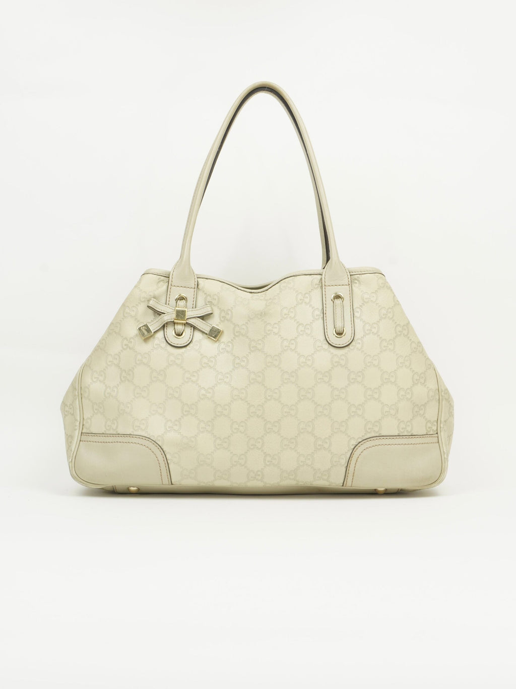 GUCCI MONOGRAM LEATHER BAG