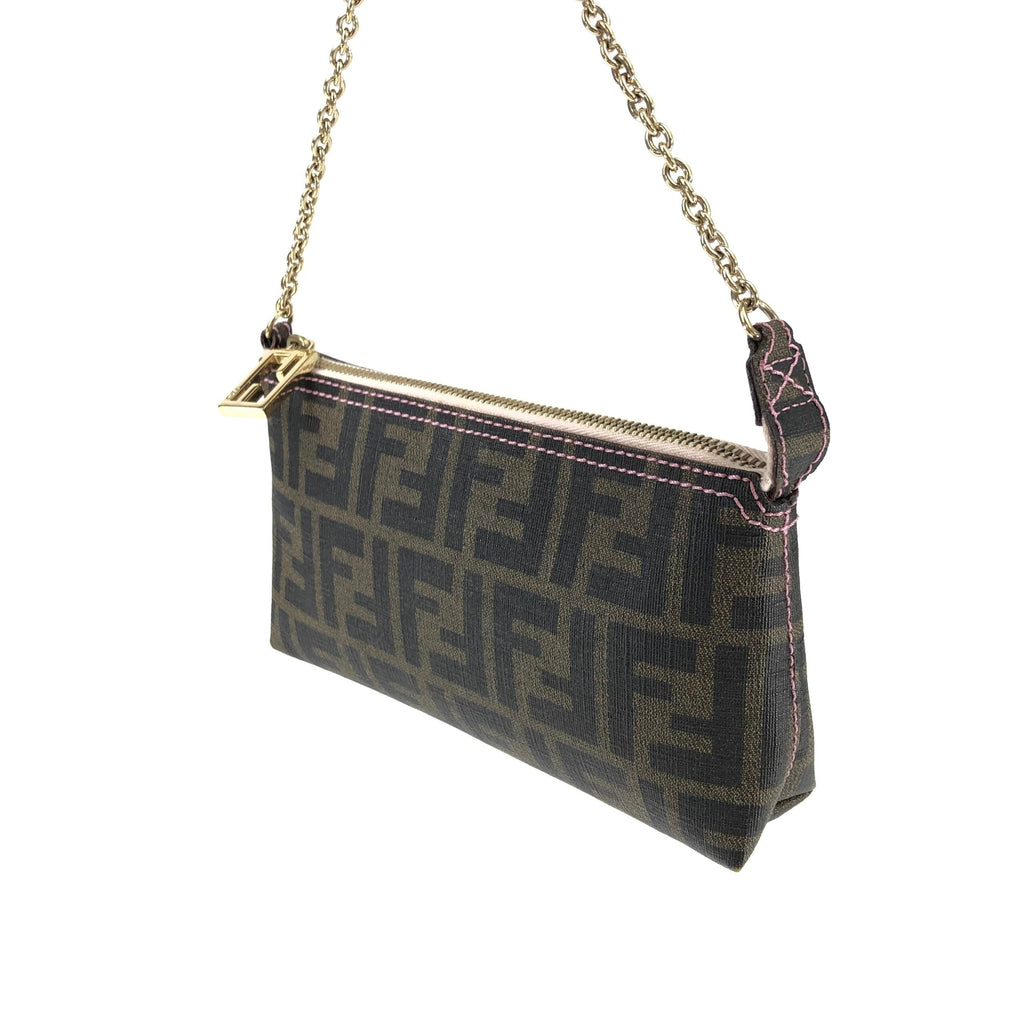 FENDI ZUCCA CHAIN BAG