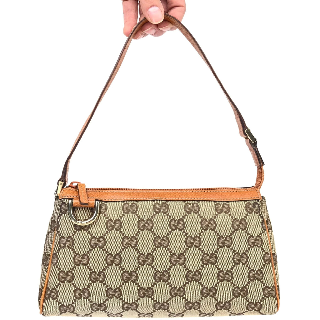 GUCCI MONOGRAM SHOULDER BAG