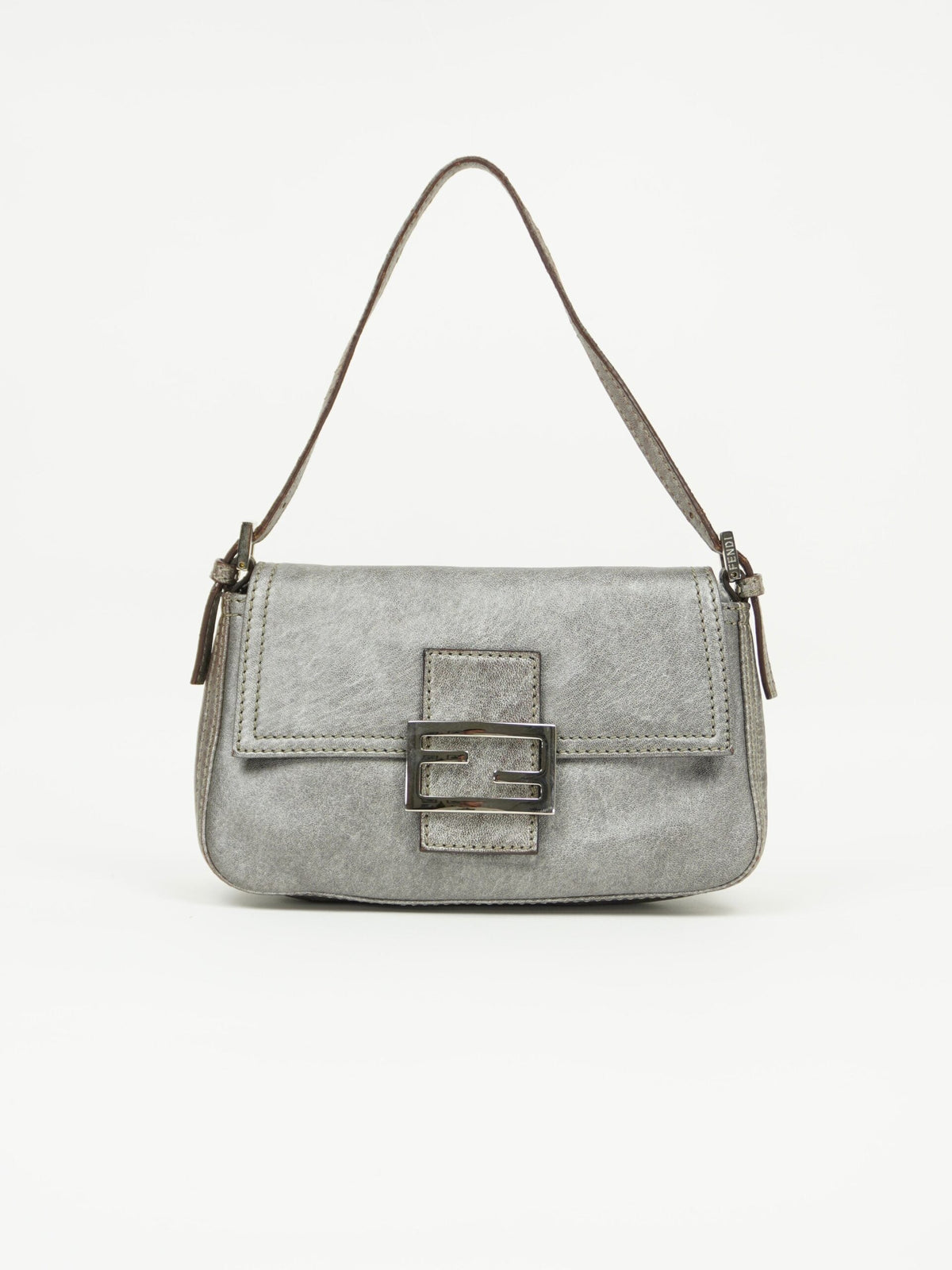 FENDI LEATHER BAGUETTE