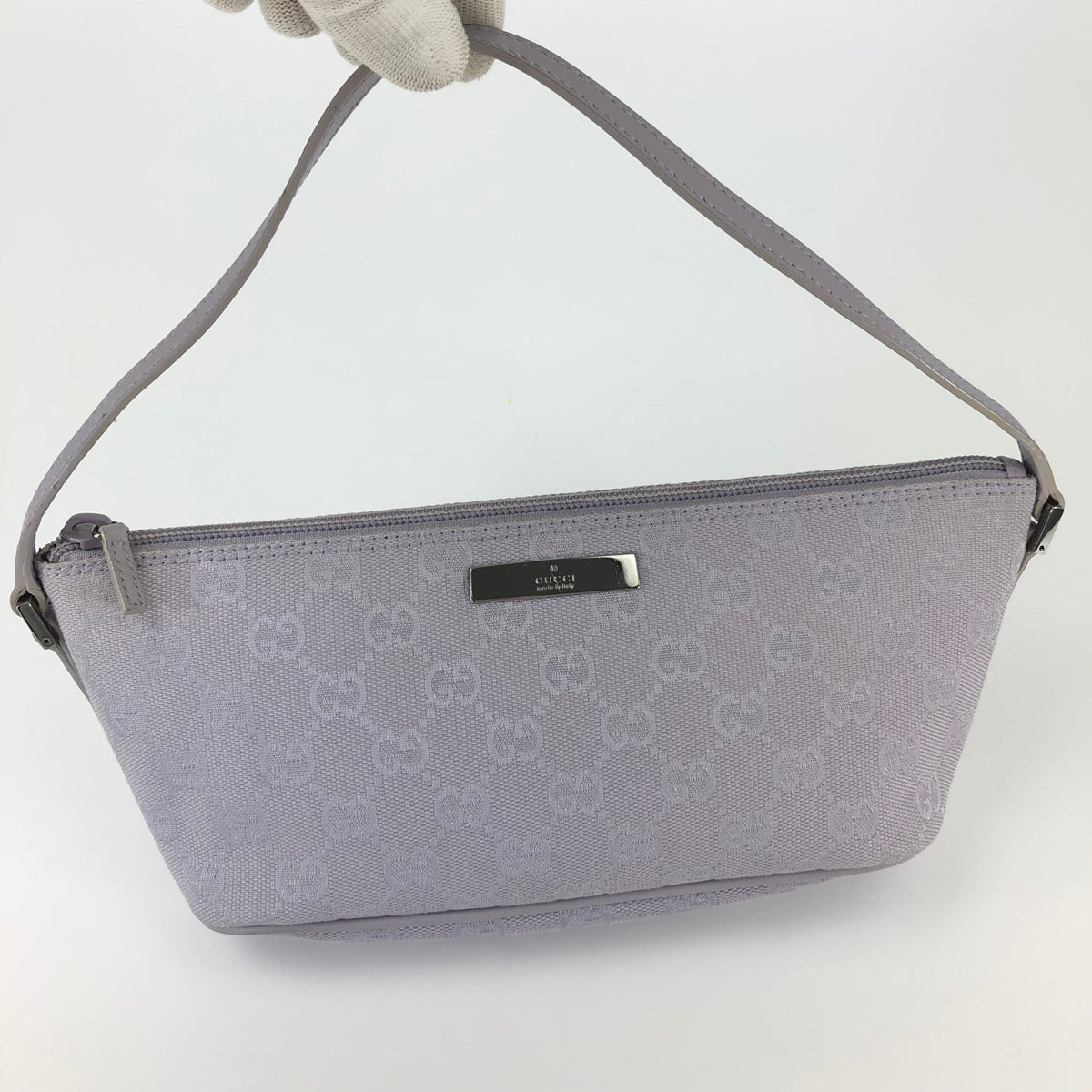 GUCCI MONOGRAM SHOULDER BAG
