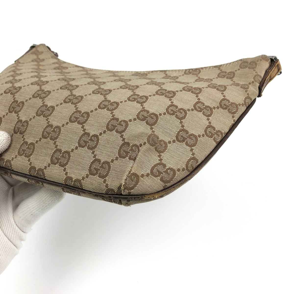 GUCCI MONOGRAM SHOULDER BAG