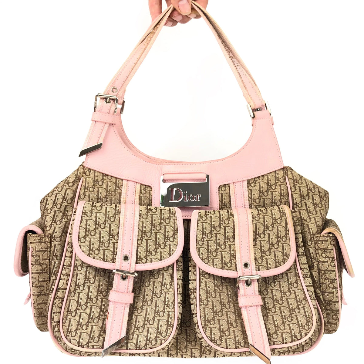 CHRISTIAN DIOR MONOGRAM SHOULDER BAG