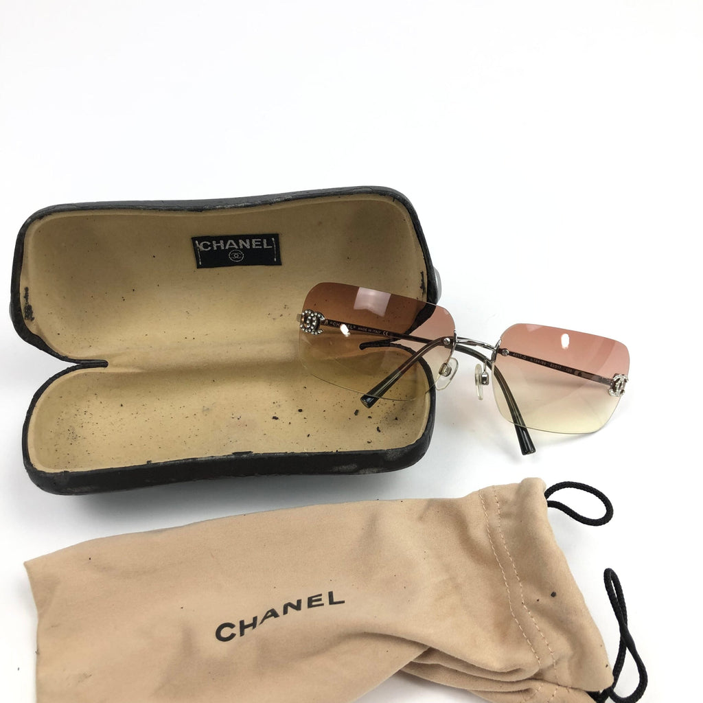 CHANEL RIMLESS SUNGLASSES