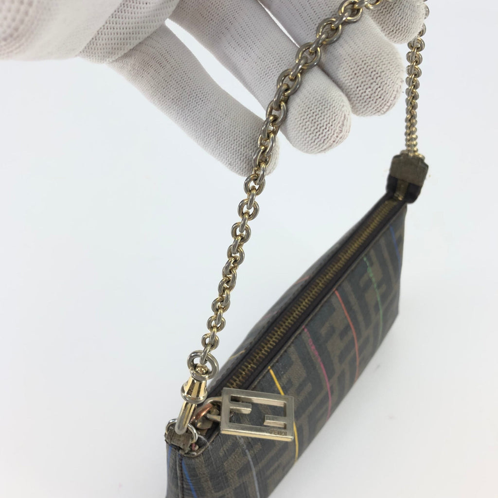 FENDI ZUCCA CHAIN BAG
