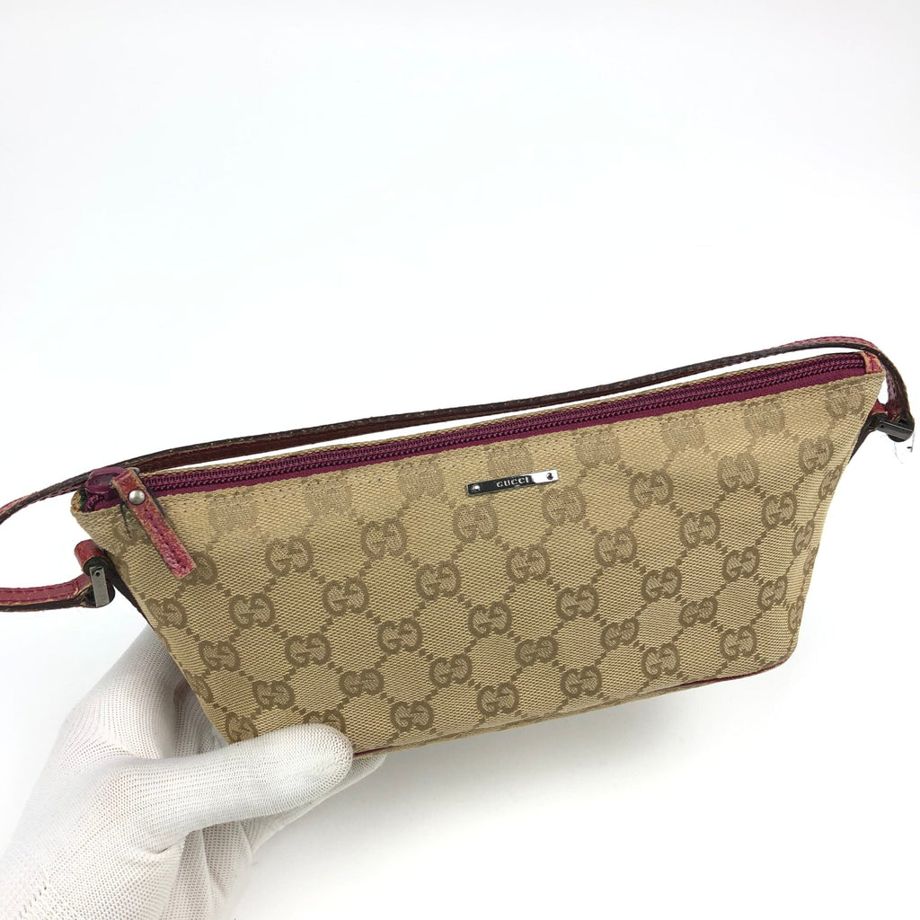 GUCCI MONOGRAM SHOULDER BAG