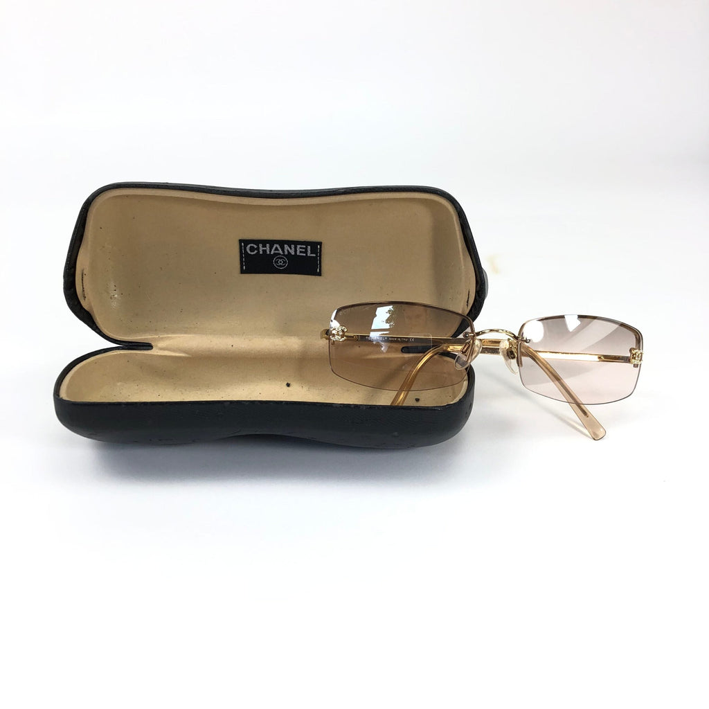 CHANEL RIMLESS SUNGLASSES