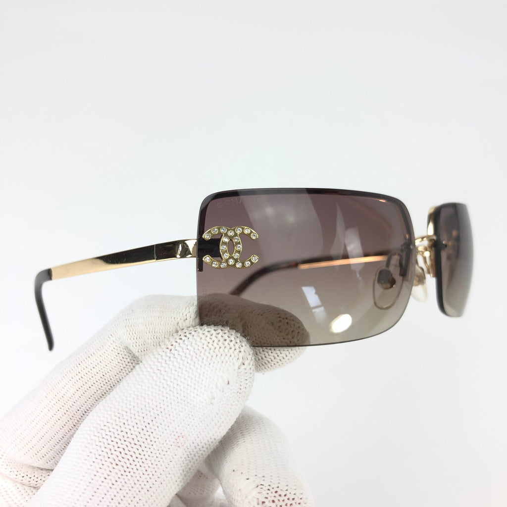 CHANEL RIMLESS SUNGLASSES