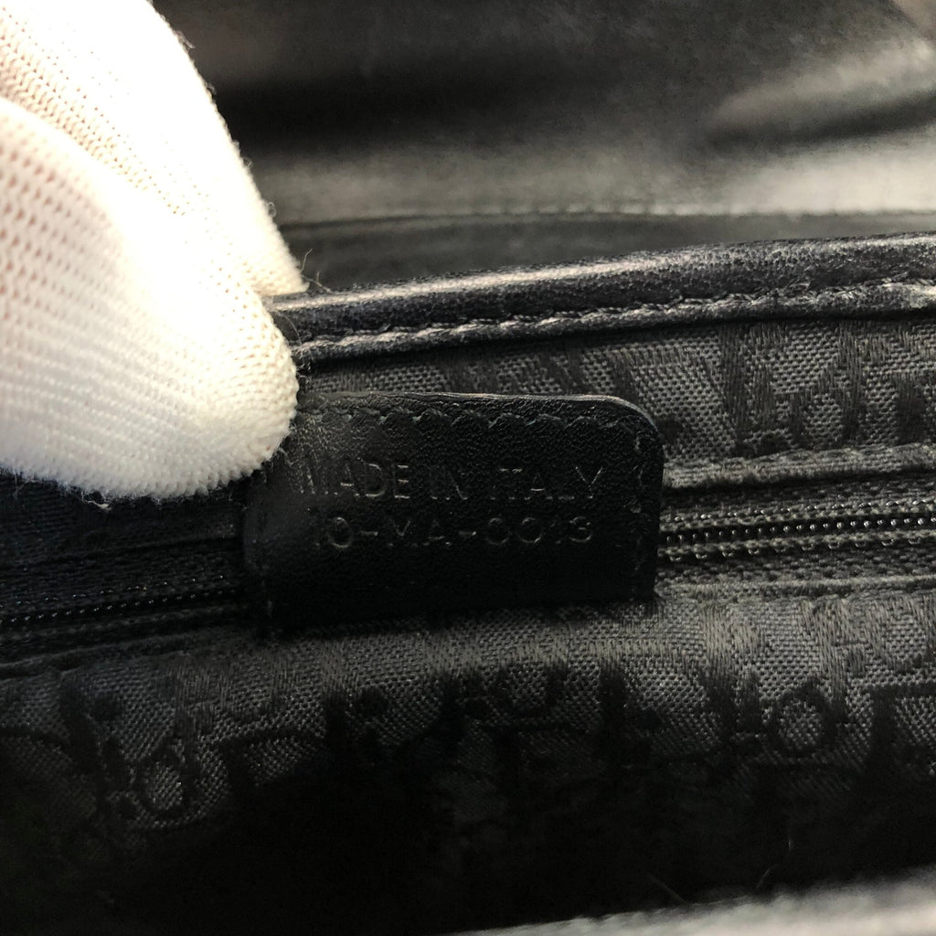 CHRISTIAN DIOR HOLLYWOOD PYTHON LEATHER SADDLE BAG