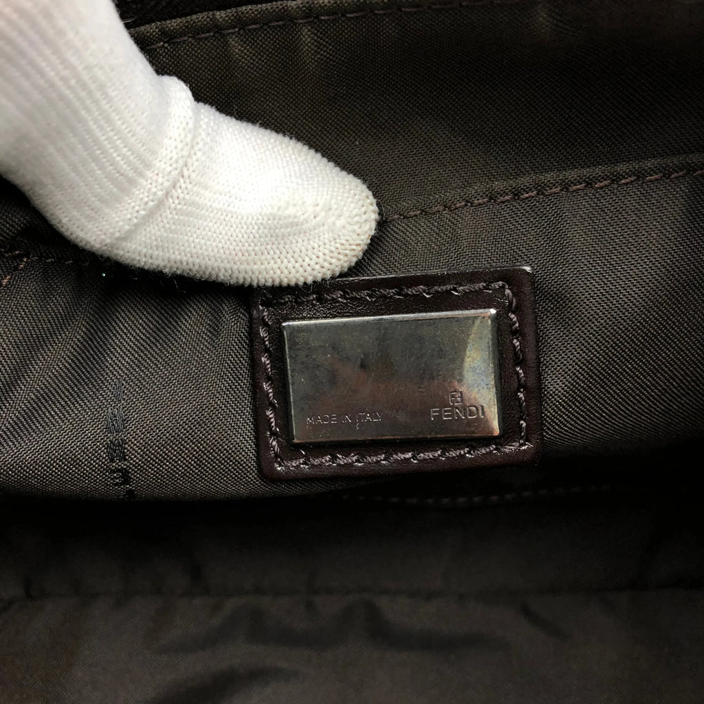 FENDI ZUCCA SHOULDER BAG